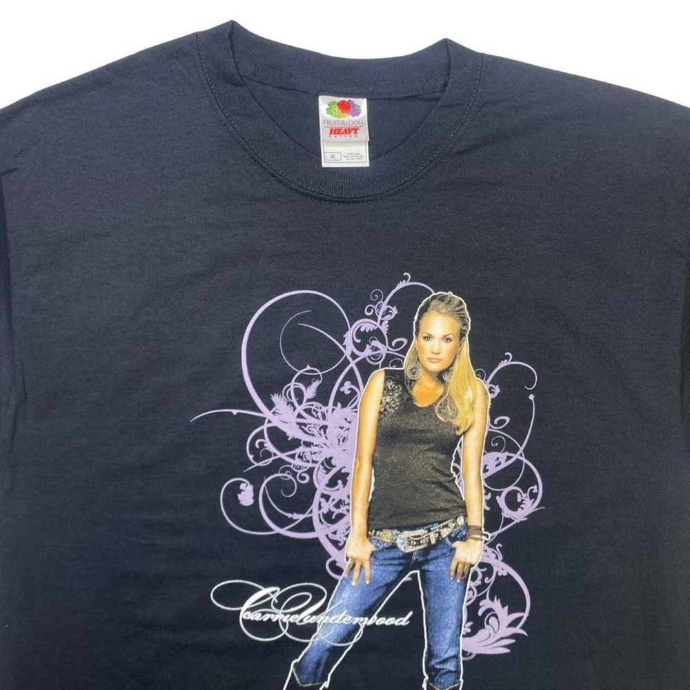 Vintage 2000s Carrie Underwood concert tour‎ country music shirt XL